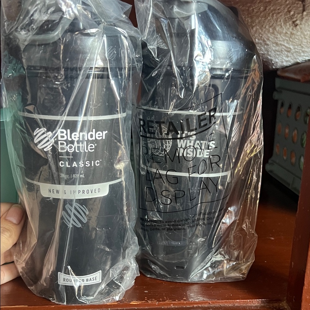 Classic Black Shaker Bottle